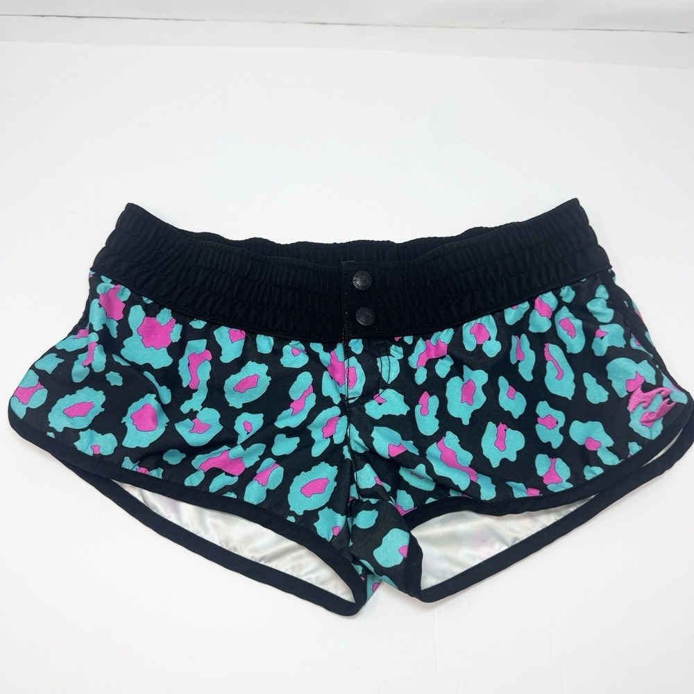 Vintage Y2K Low Rise Micro Mini Surfer Billabong Board Shorts Womens Small